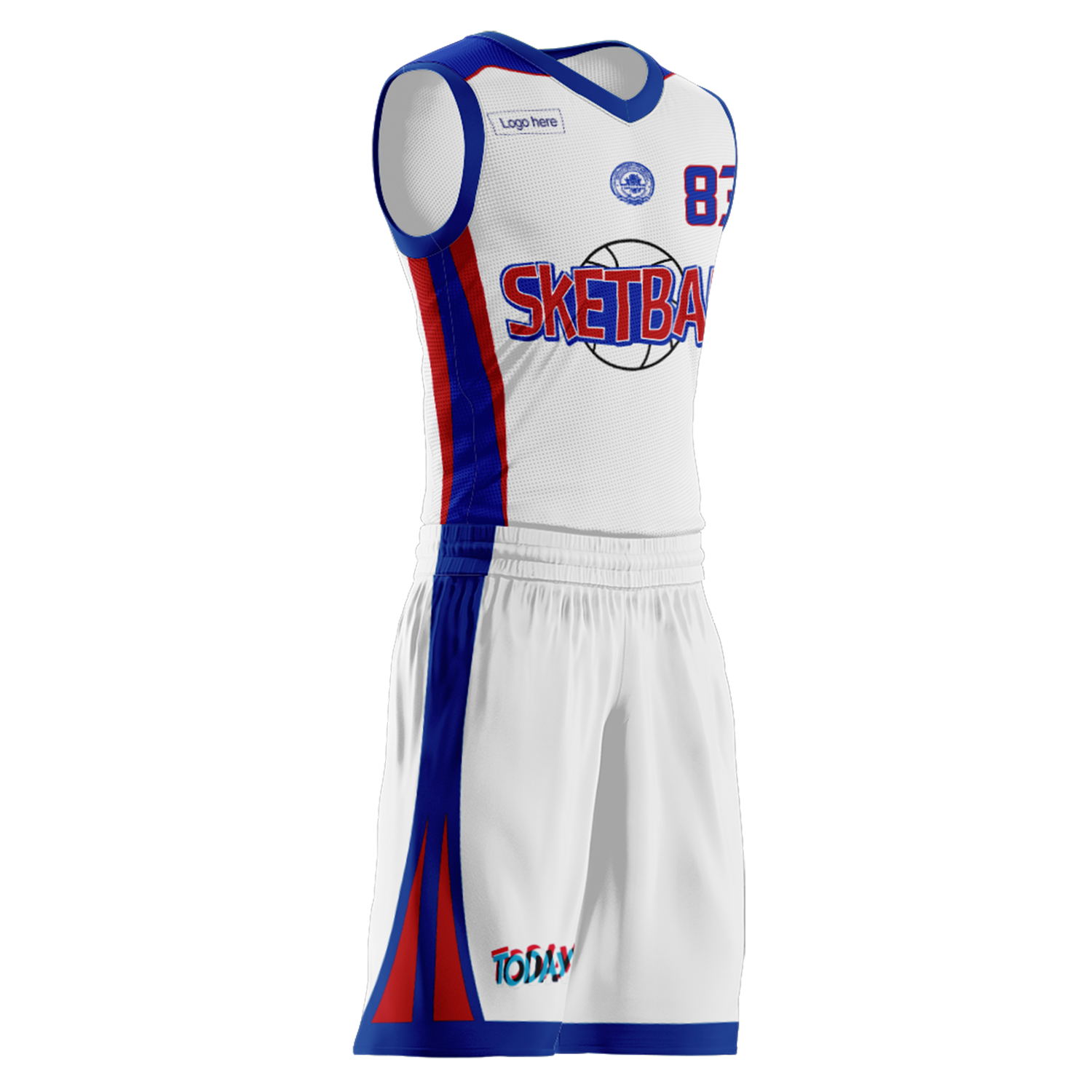 Trajes de baloncesto del equipo de Costa Rica personalizados