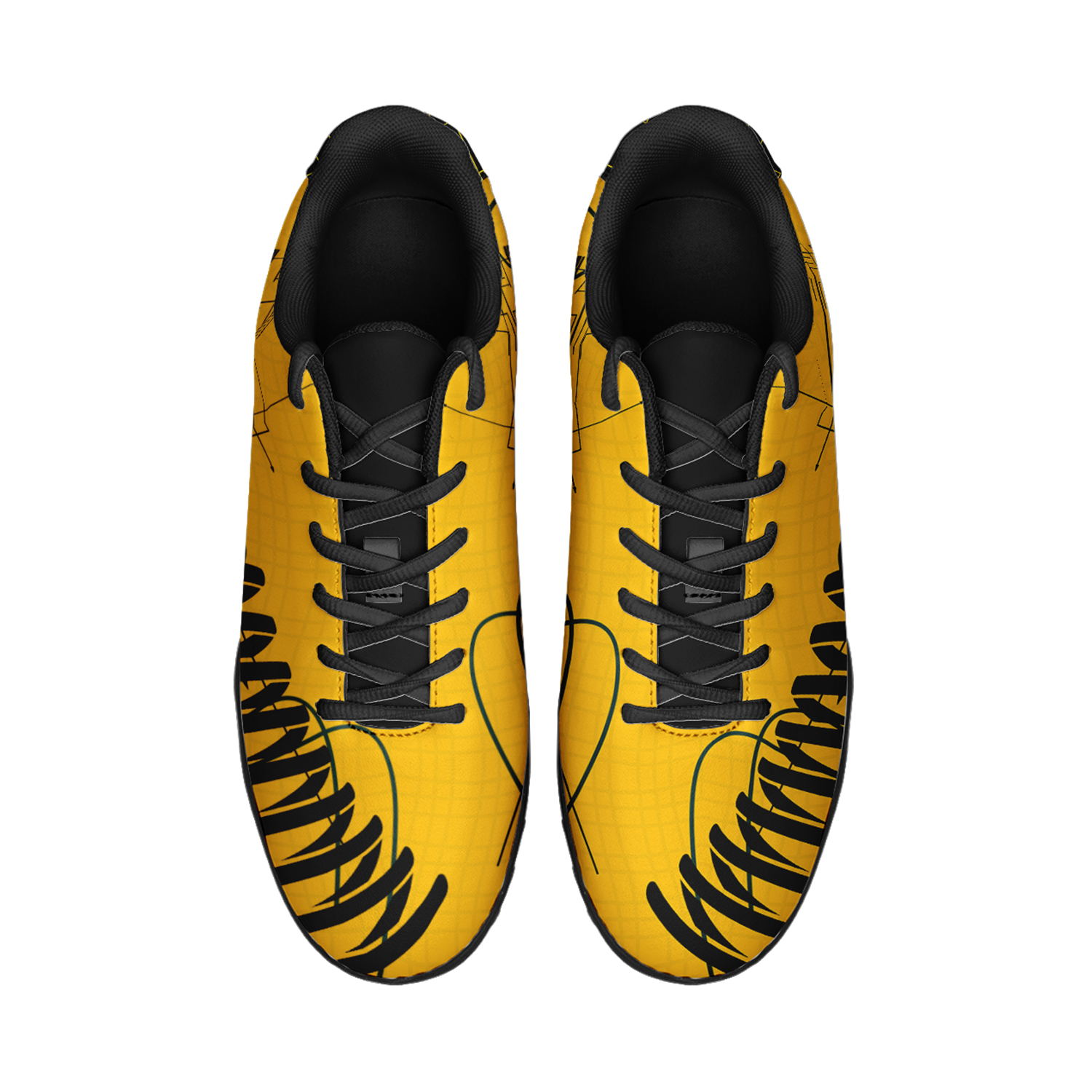Zapatos de fútbol del equipo de Suecia de la Copa del Mundo de 2022 personalizados
