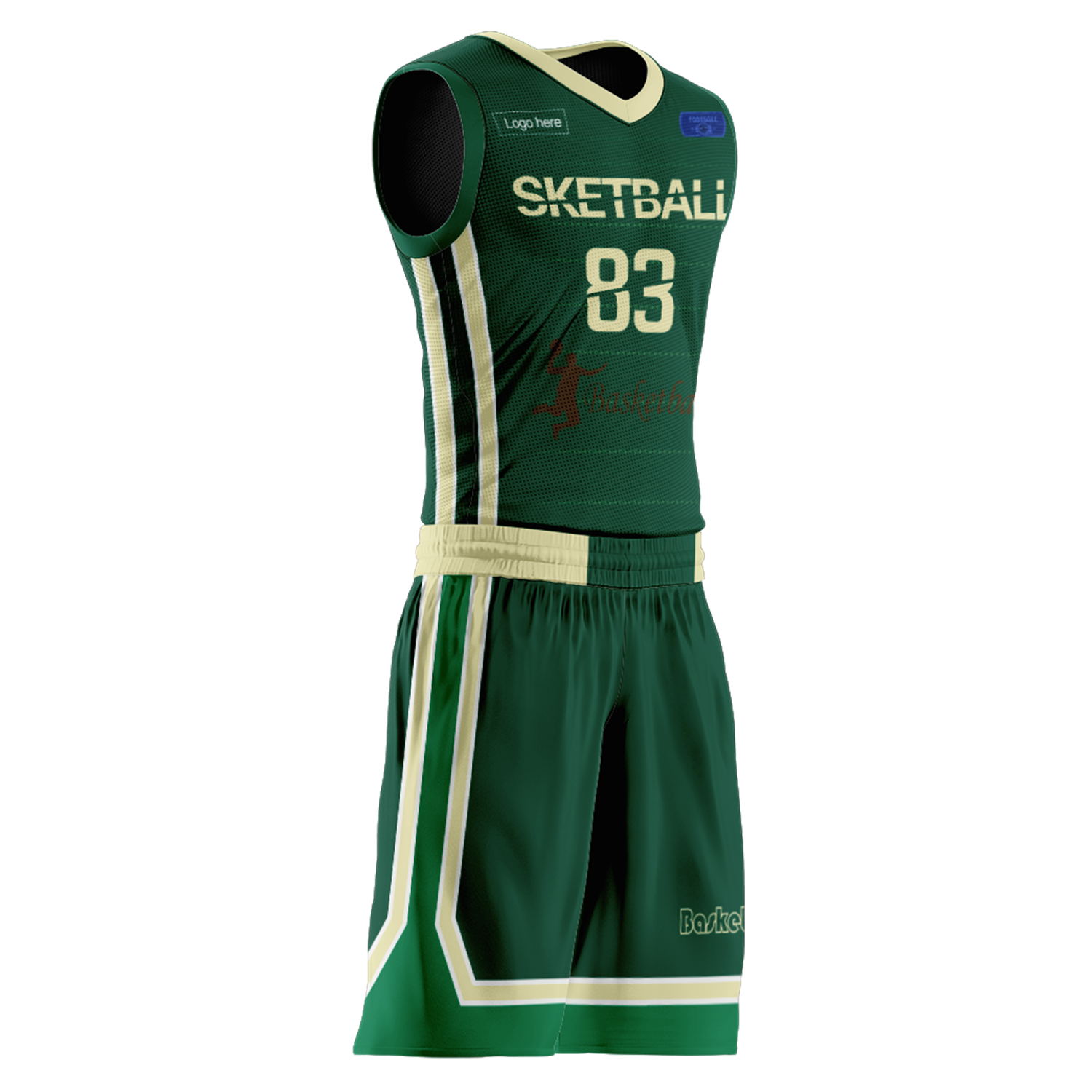 Trajes de baloncesto del equipo de Senegal personalizados