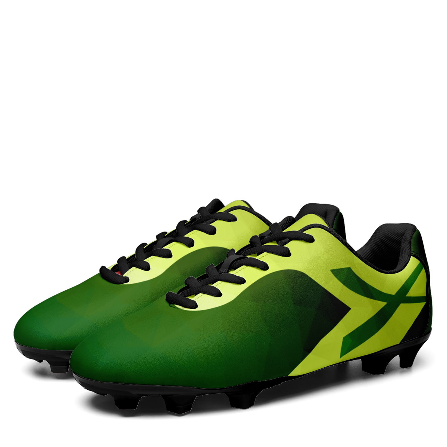 Botines de fútbol personalizados para terreno firme al aire libre del equipo de Brasil de la Copa Mundial de la FIFA 2022
